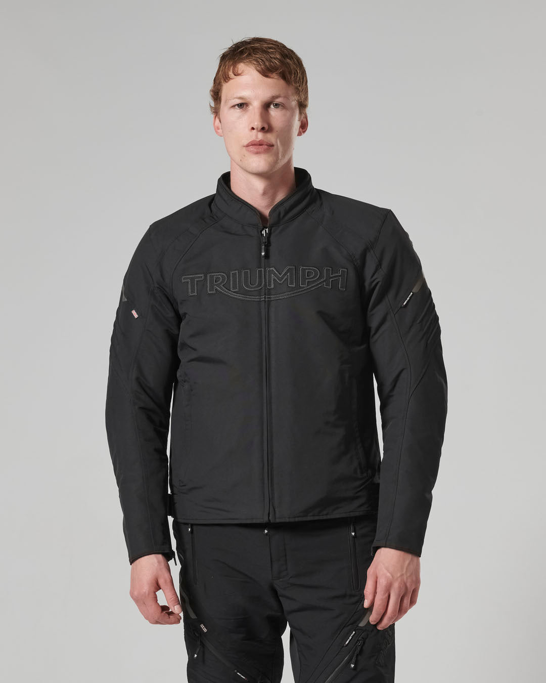 Triple Roadster Jacket in Black