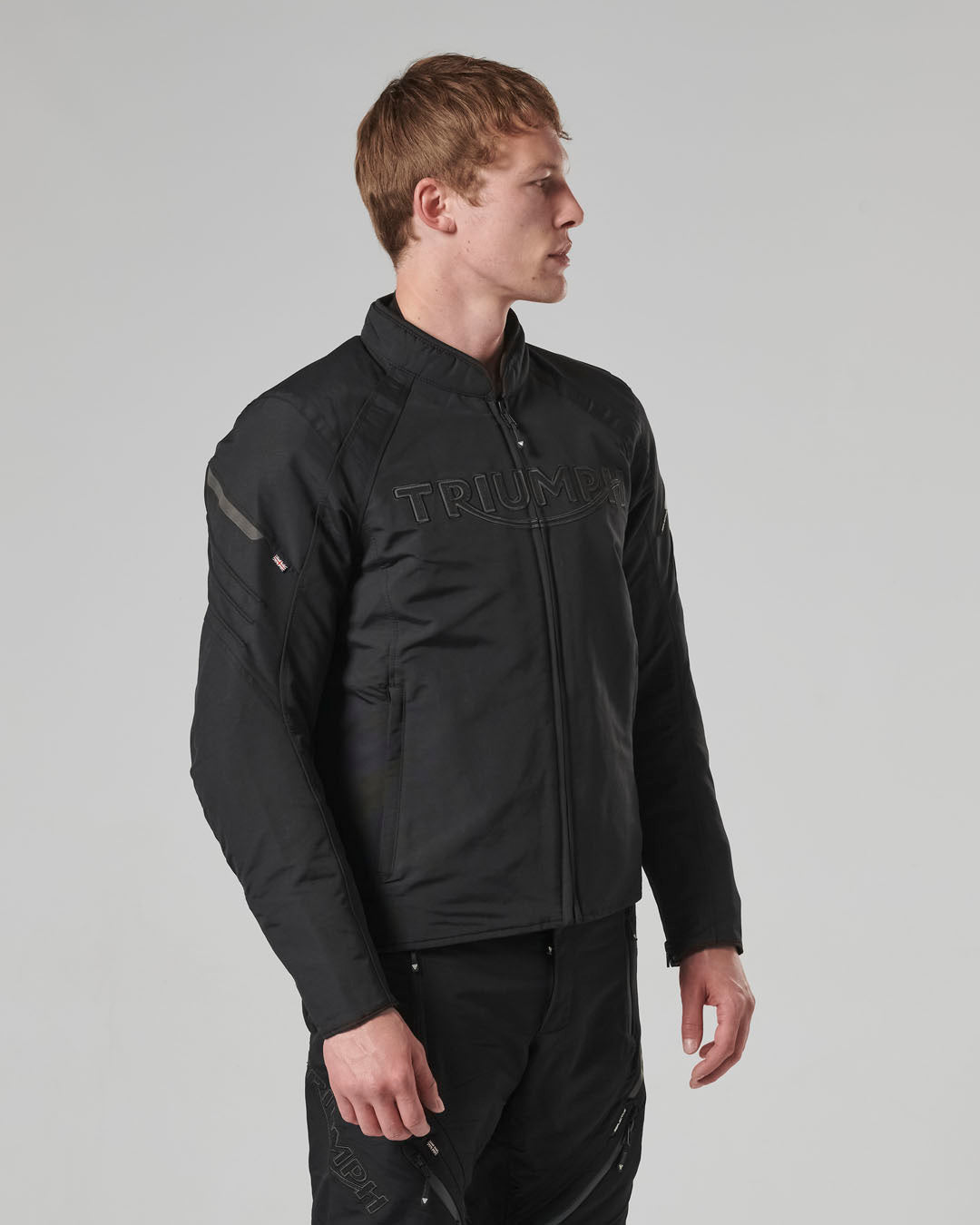 Triple Roadster Jacket in Black