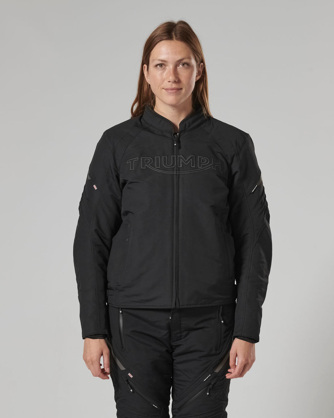 Triple Roadster Jacket in Black