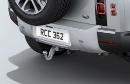 Land Rover Defender - Detachable Tow Bar Kit - Air Suspension, Primed Tow Eye Cover, Pre 23MY