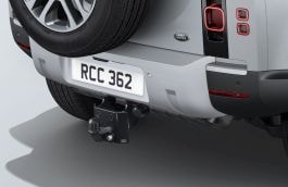 Land Rover Defender - Multi-Height Tow Bar Kit - Air Suspension, Primed Tow Eye Cover, Pre 23MY