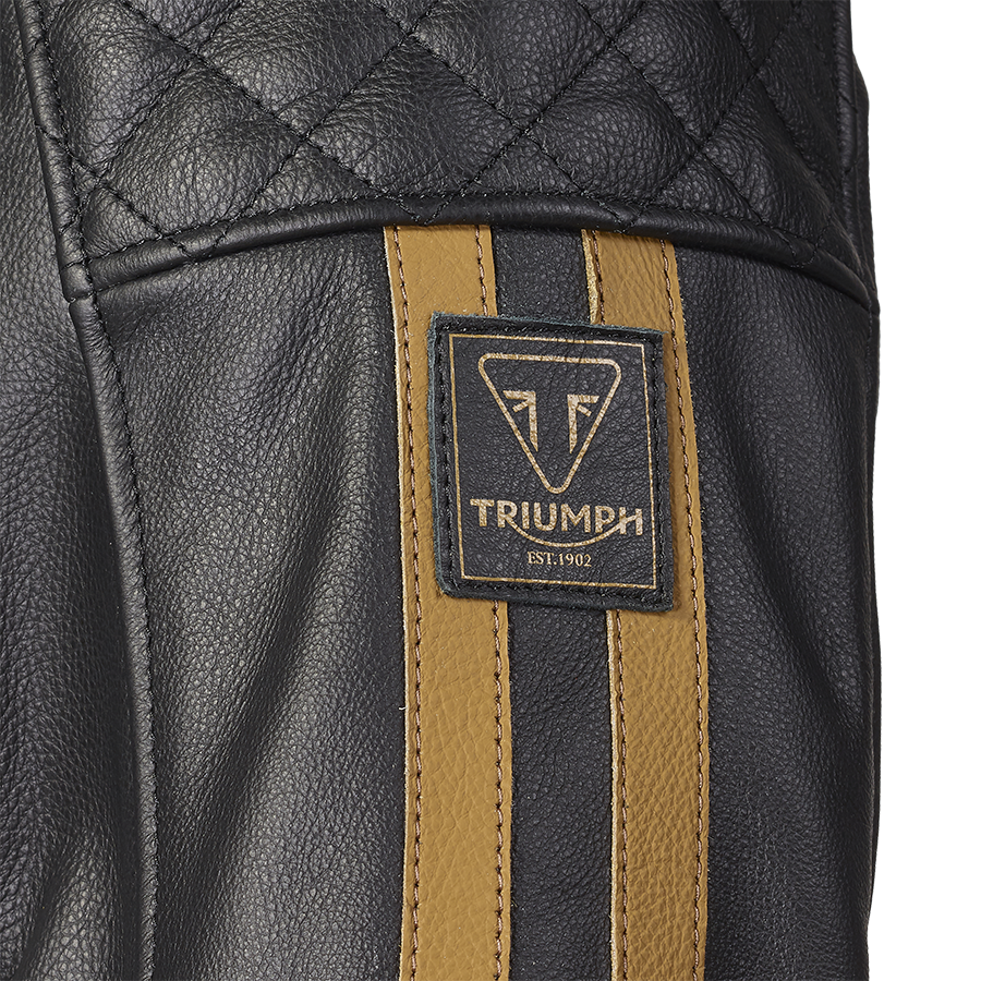 Braddan Sport Jacket in Black and Gold - SS23
