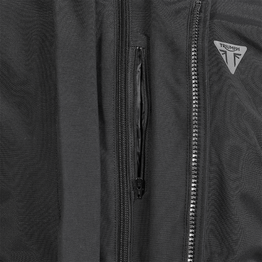 Tourer Bright Jacket in Black and Fluoro - SS23