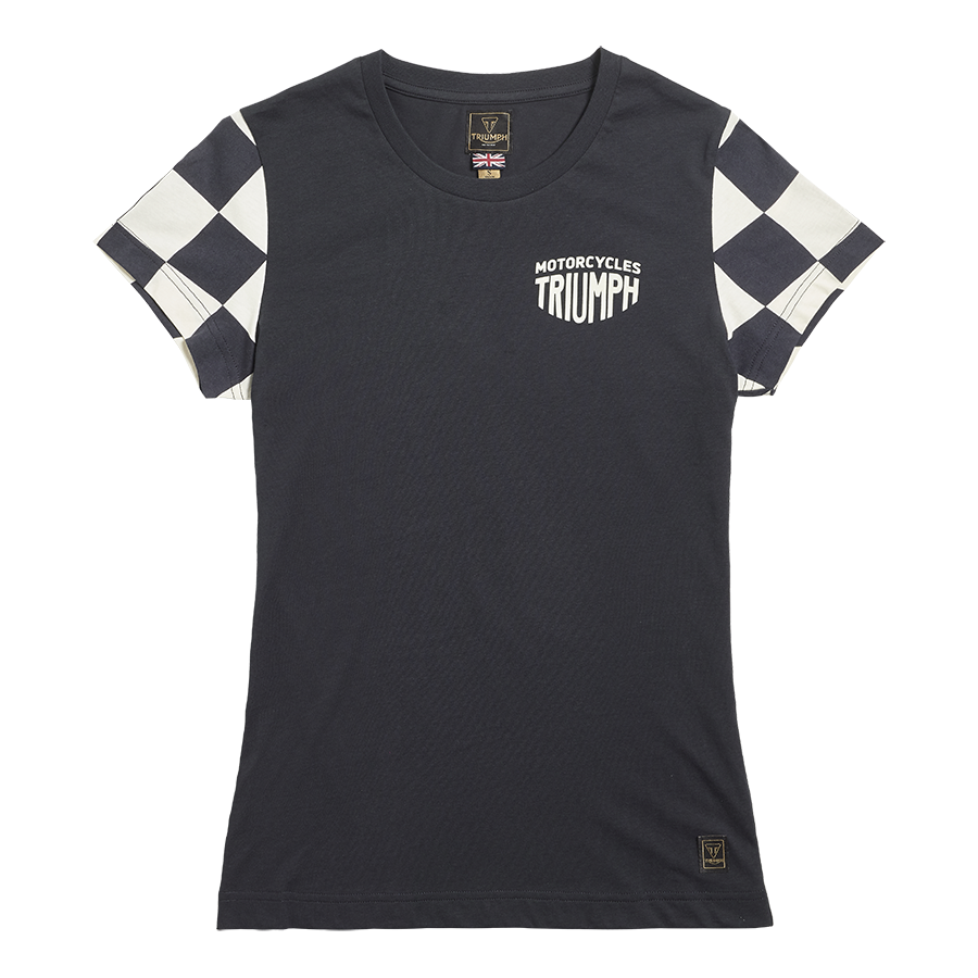 Marie Womens Tee in Black and Bone - SS23