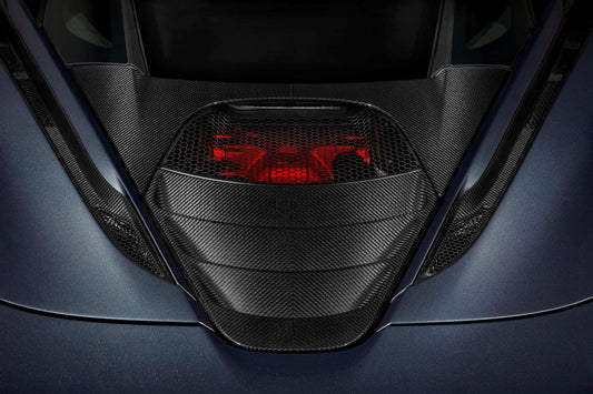 720S CARBON FIBRE DECK VENT PANEL / ENGINE COVER - McLaren