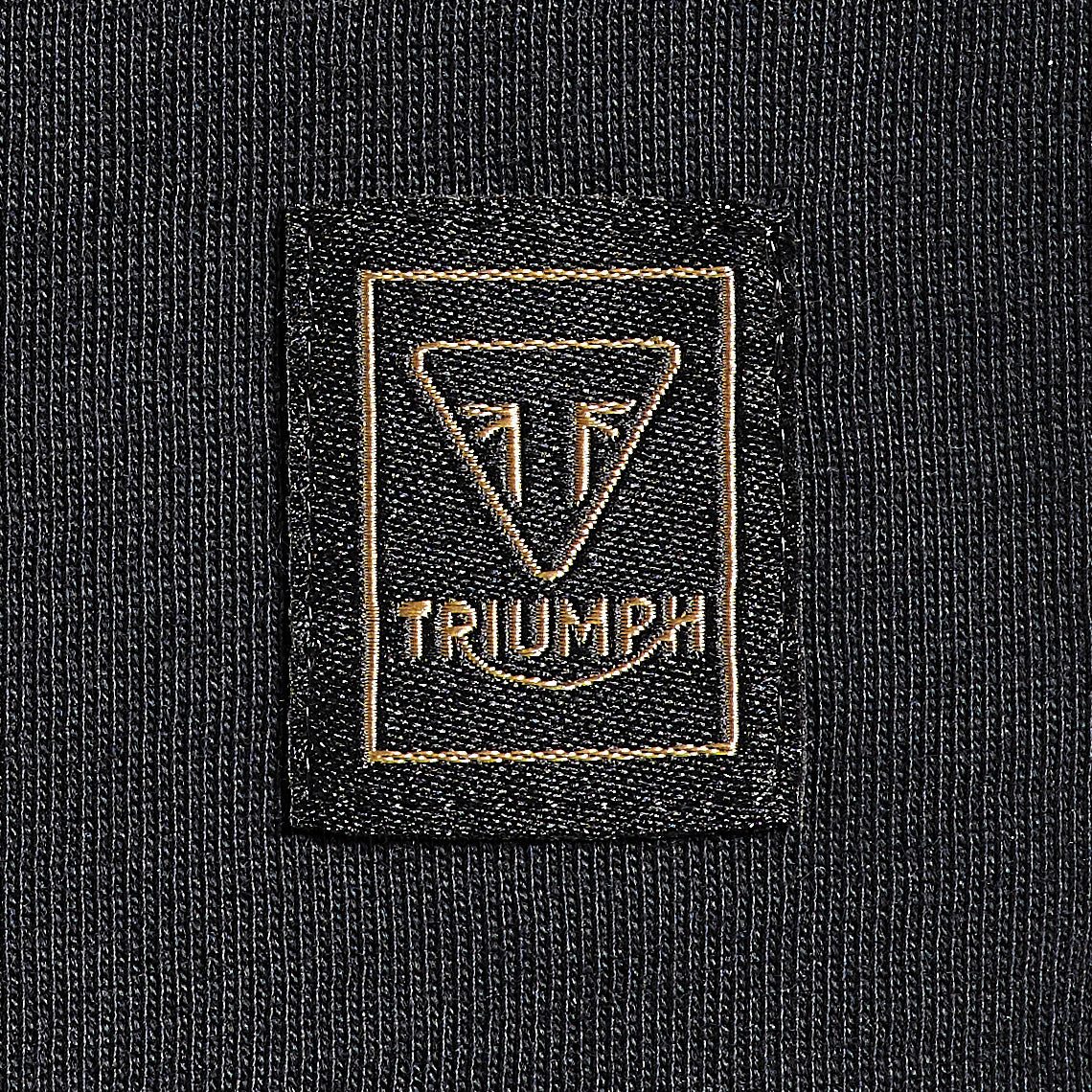 Gwynedd Womens Embroidered Tee in Black