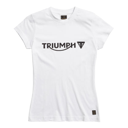 Melrose Womens Logo Tee in White