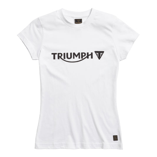 Melrose Womens Logo Tee in White