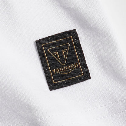 Melrose Womens Logo Tee in White