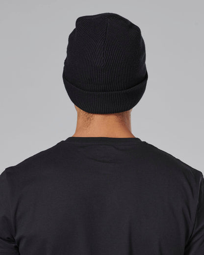 Polar Knitted Beanie in Black - SS23