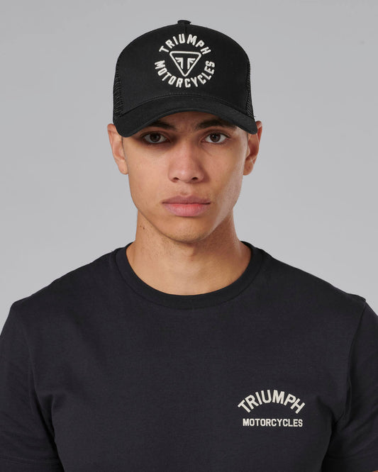 Taylor Trucker Cap in Black