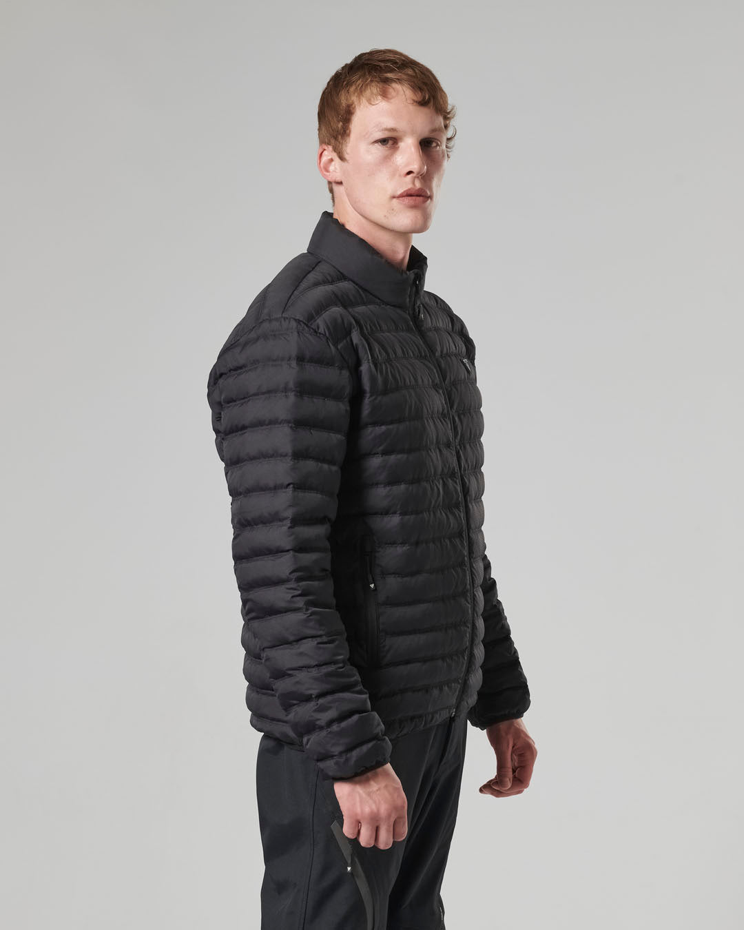 Mens Mid Layer Down Jacket Black