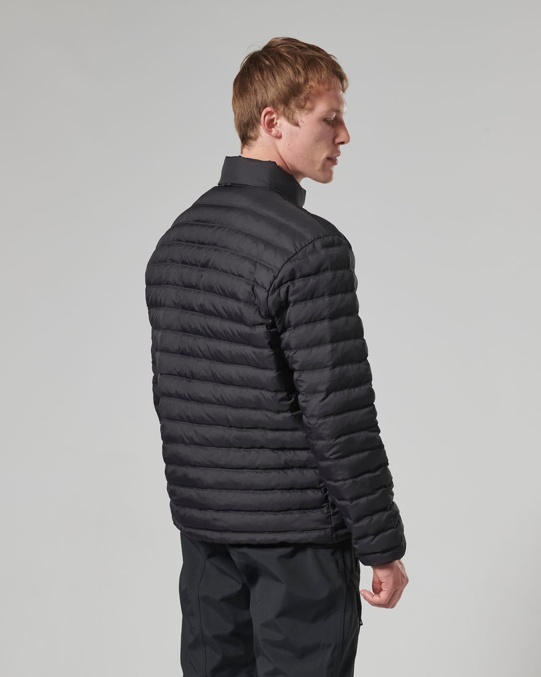 Mens Mid Layer Down Jacket Black