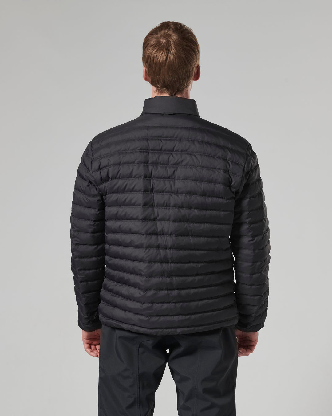 Mens Mid Layer Down Jacket Black
