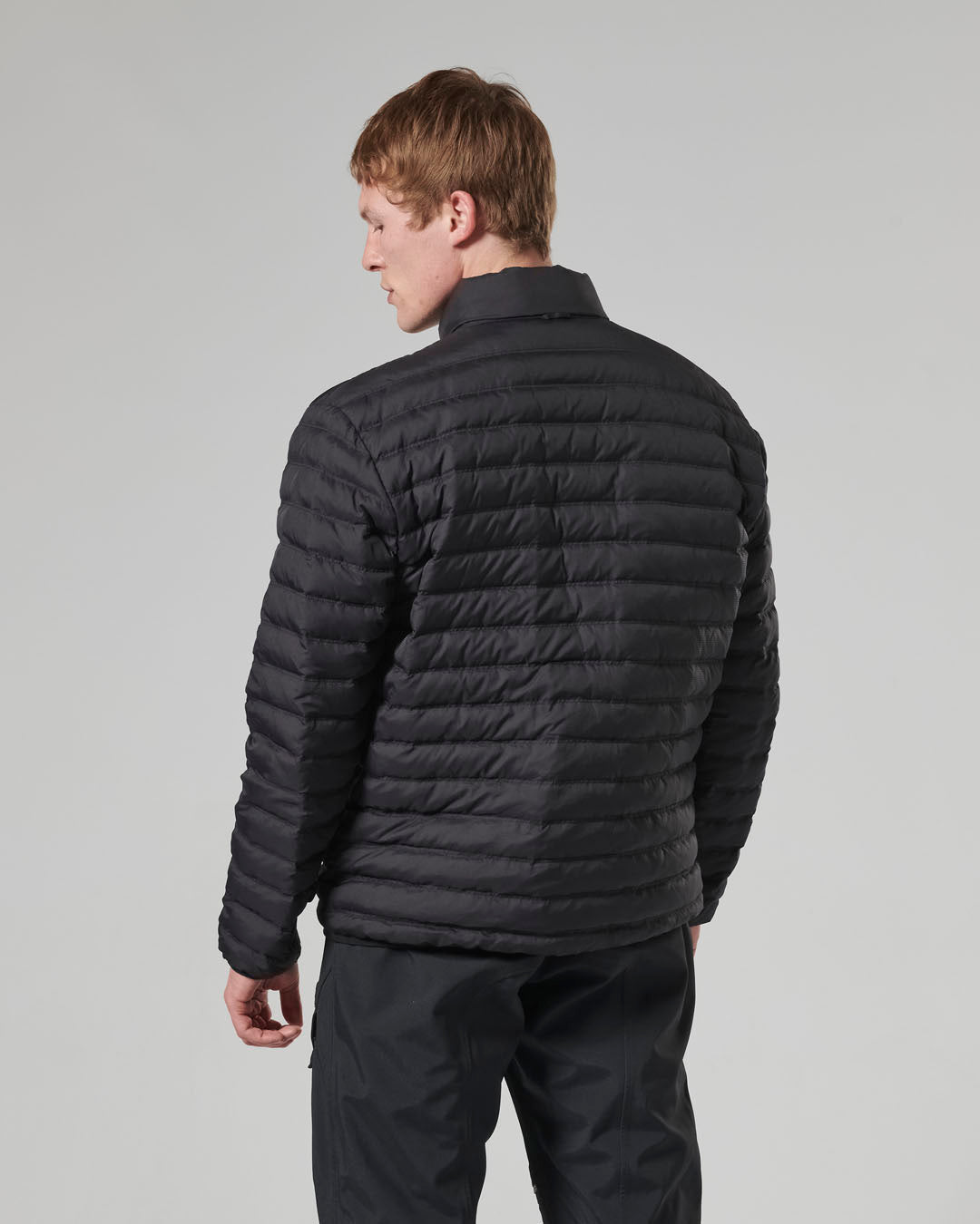 Mens Mid Layer Down Jacket Black