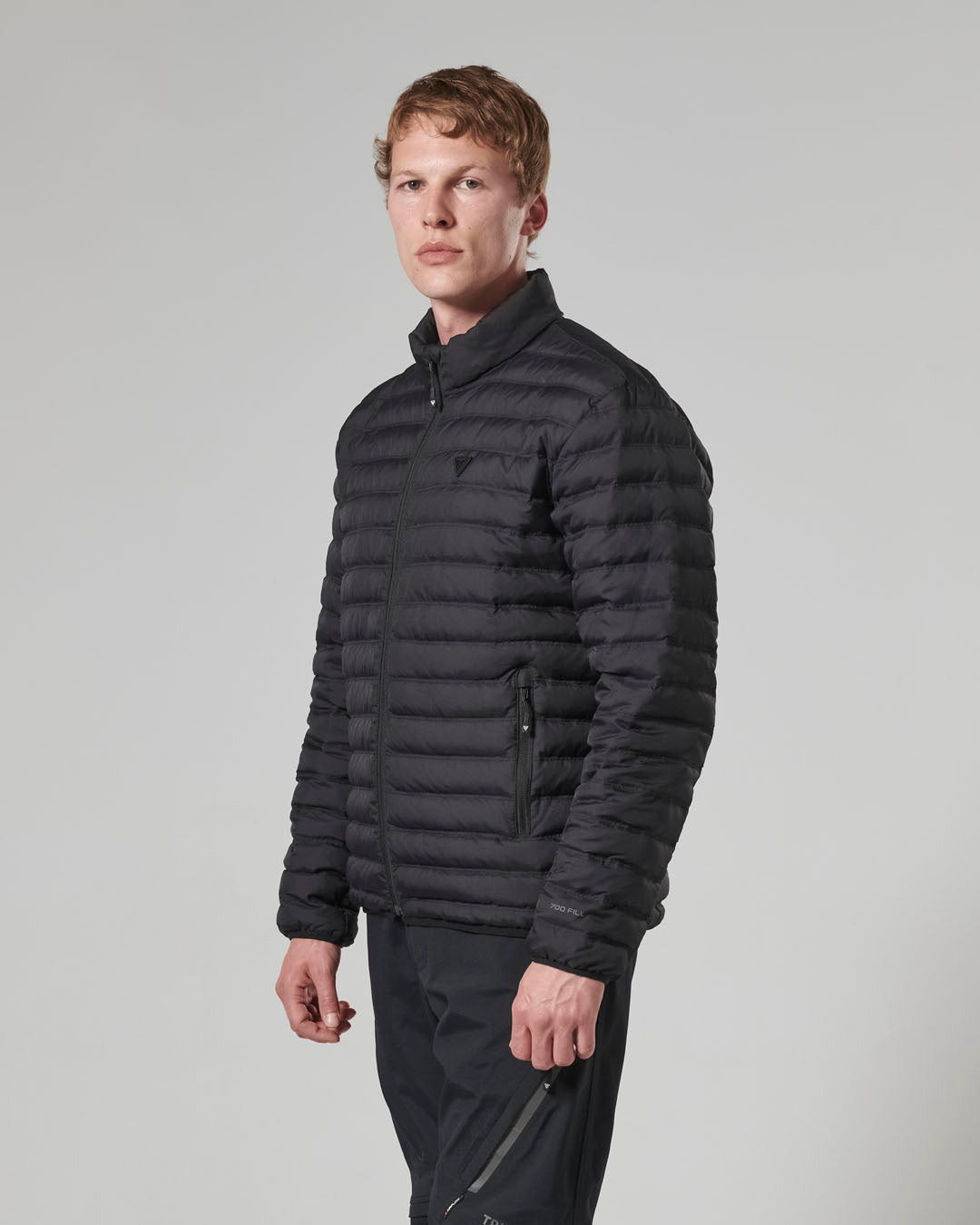 Mens Mid Layer Down Jacket Black