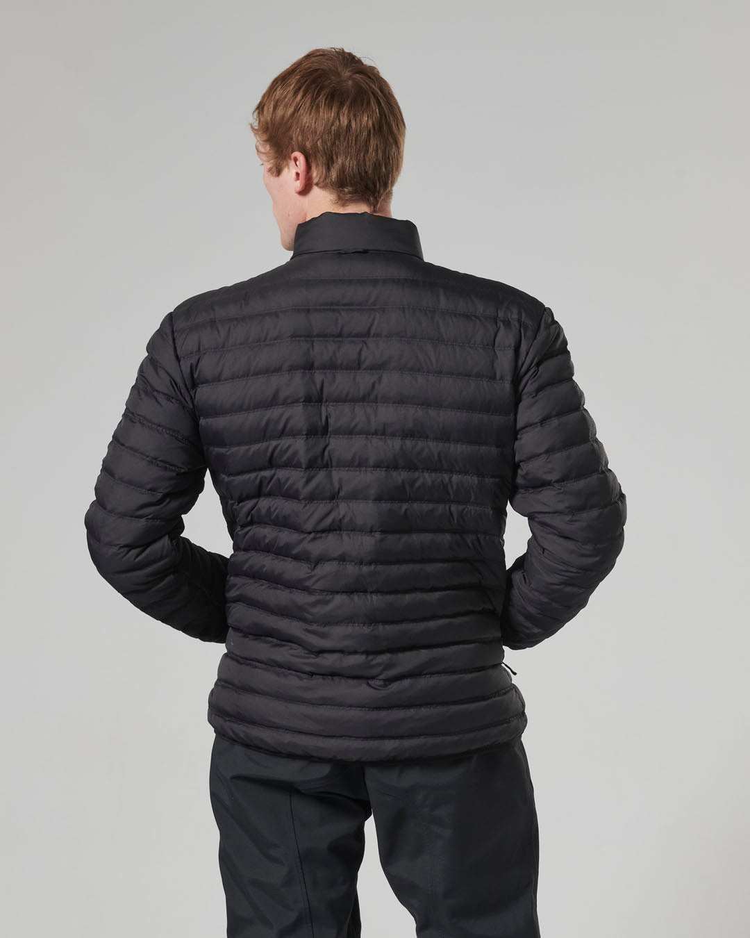 Mens Mid Layer Down Jacket Black