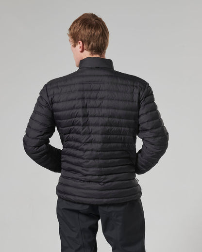 Mens Mid Layer Down Jacket Black