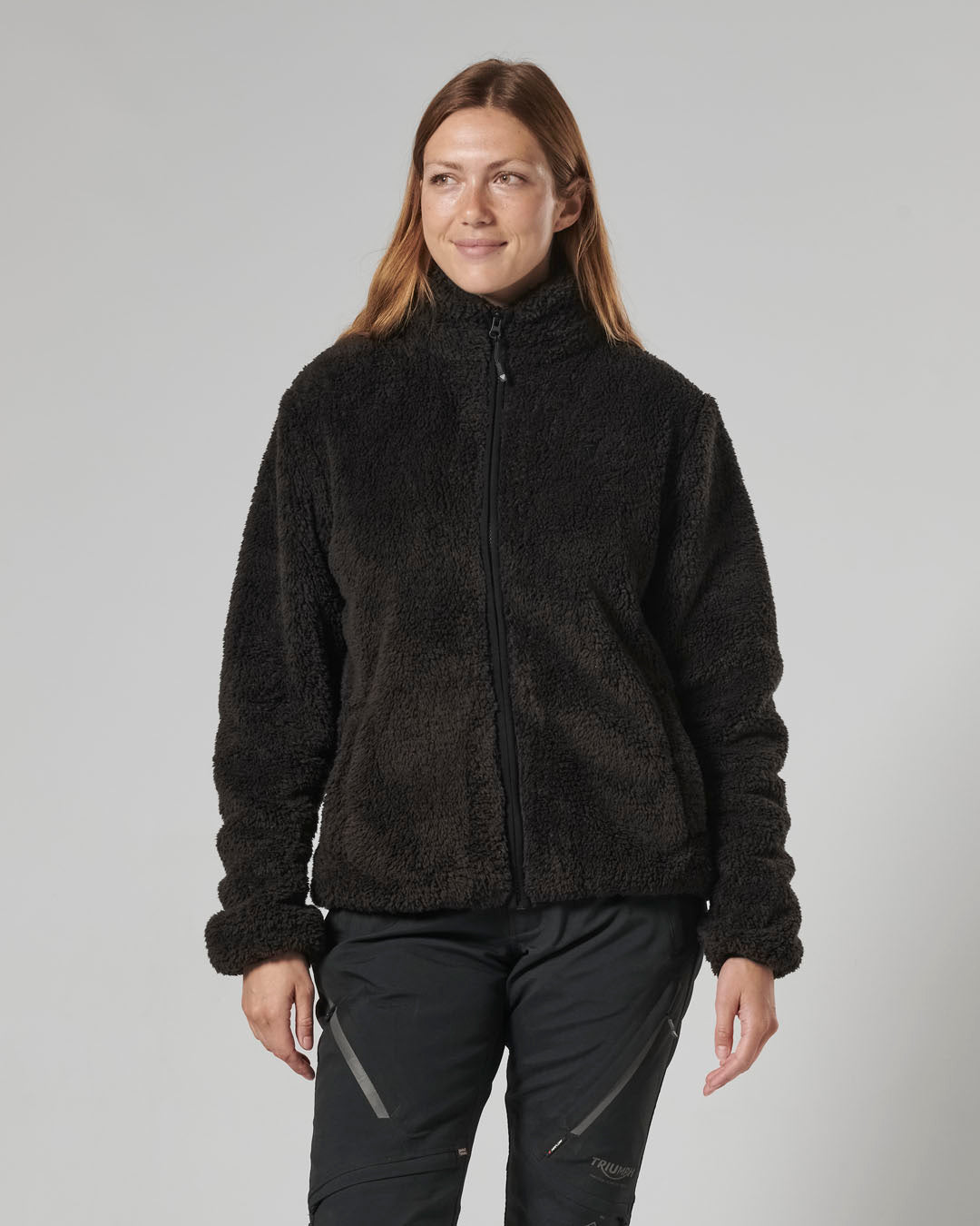 MFNS24007 - SUPER WARM MID LAYER-BLK-L - Genuine Triumph Motorcycle Product