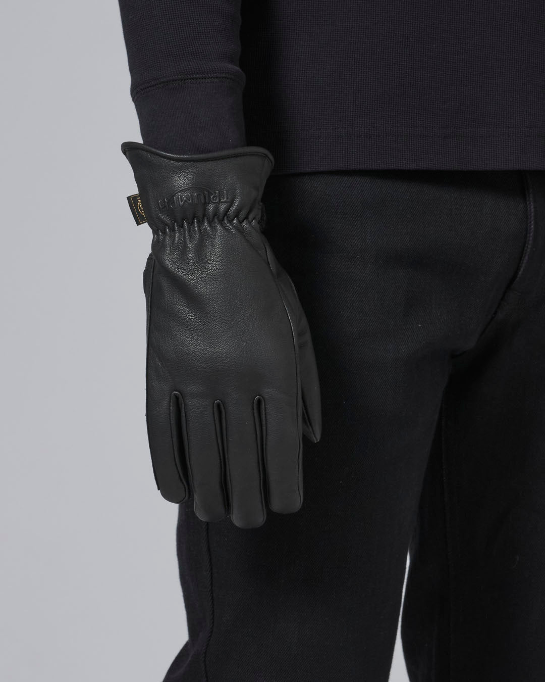 Vance Leather Glove in Black