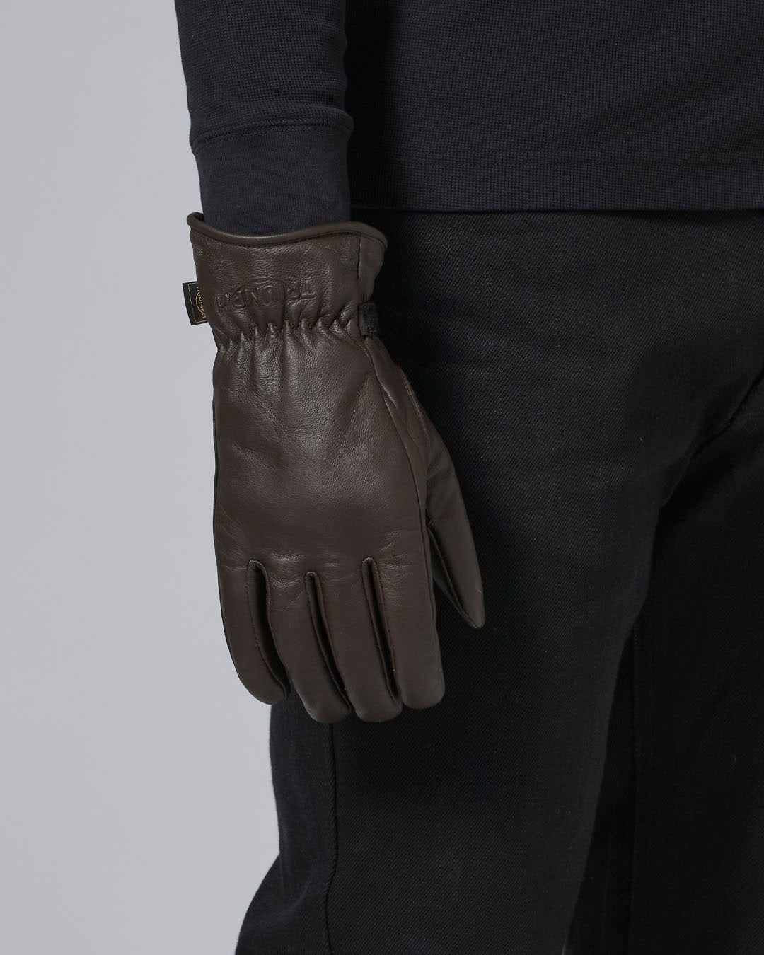 Vance Leather Glove in Brown