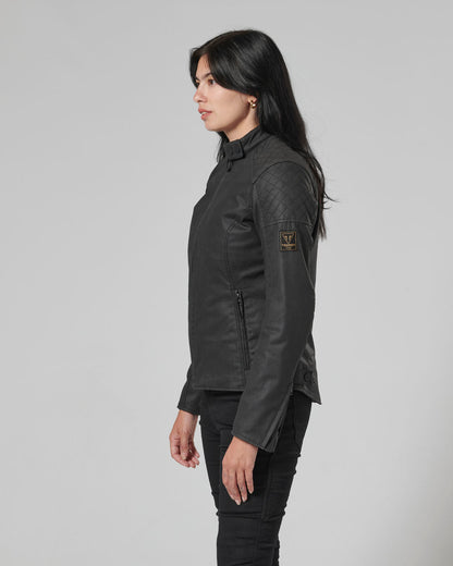 Triple Leather Jacket in Black - SS23