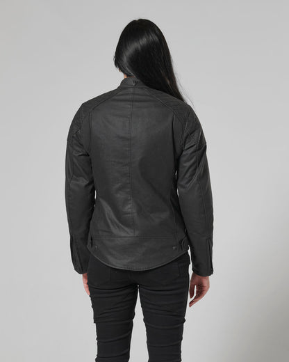 Triple Leather Jacket in Black - SS23