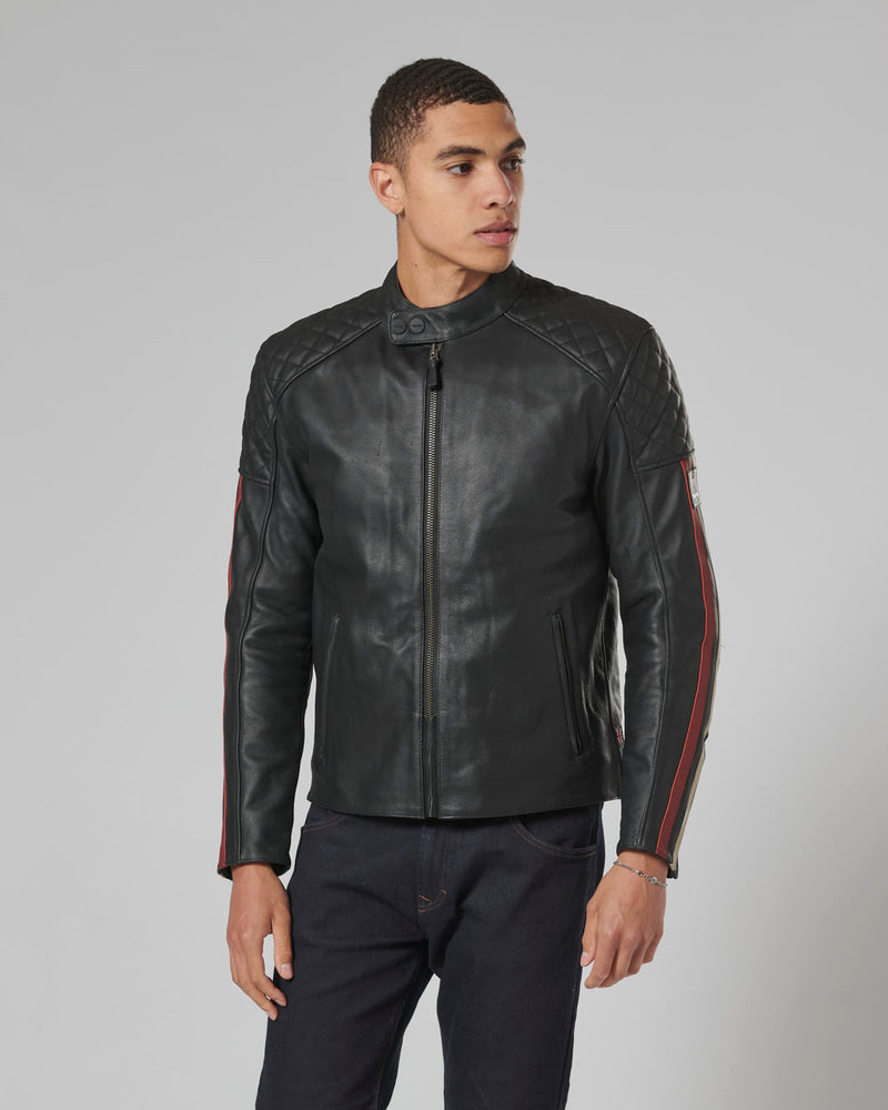 Braddan Sport Motorcycle Jacket Black Grange Shop
