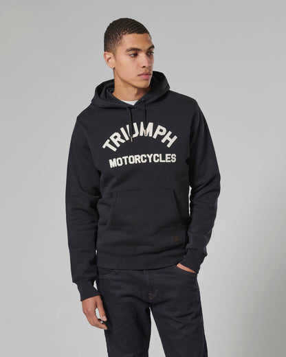 Carrick Pull-On Hoodie in Black - SS23