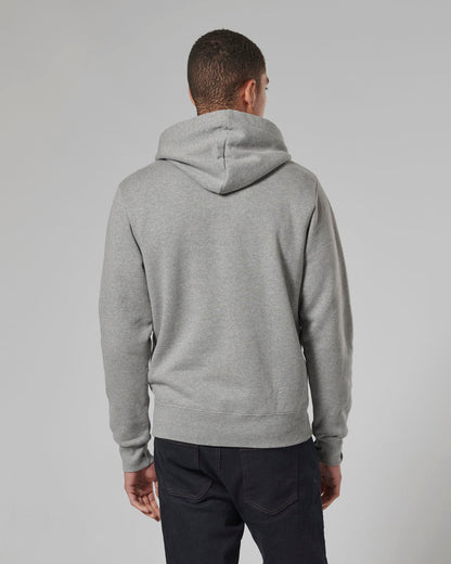Carrick Pull-On Hoodie in Grey Marl - SS23