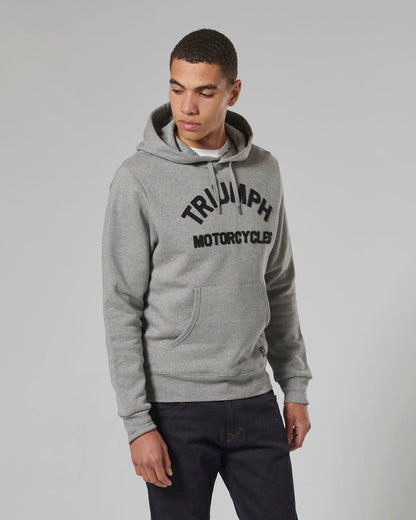 Carrick Pull-On Hoodie in Grey Marl - SS23
