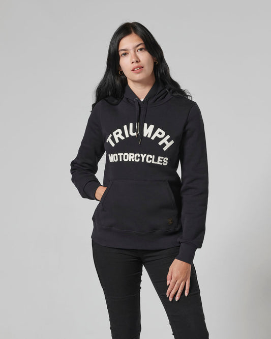 Orla Womens Pull-On Hoodie in Black - SS23