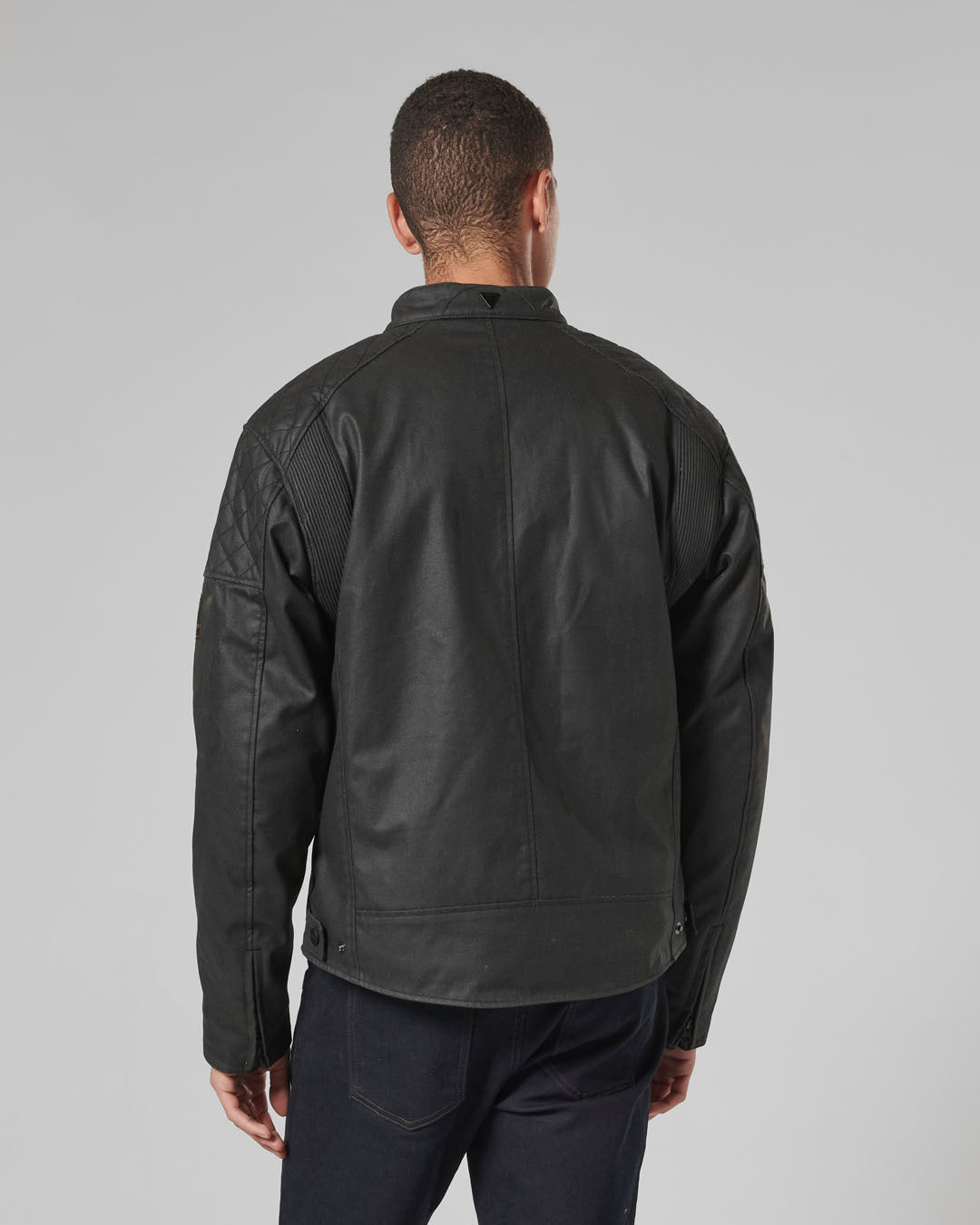 Braddan Wax Motorcycle Jacket Black