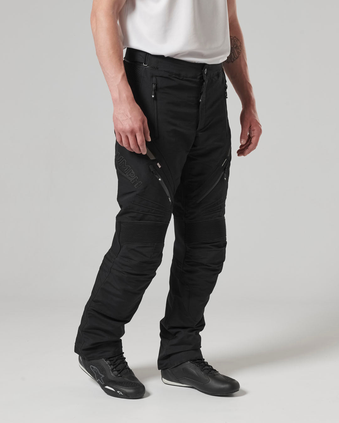 Triple Tritech Pants in Black