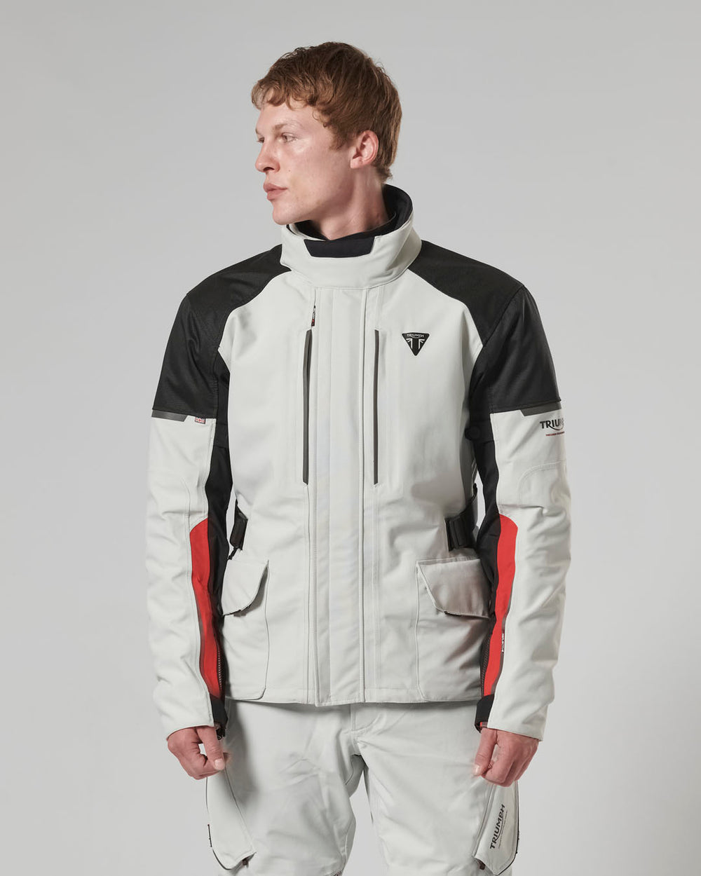 Tourer Lite Jacket in Grey SS23 Grange Shop