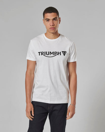 Cartmel Logo Tee in White