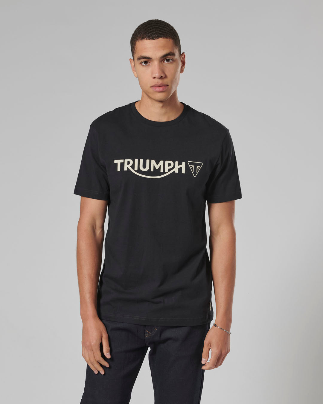 Cartmel Logo Tee in Black