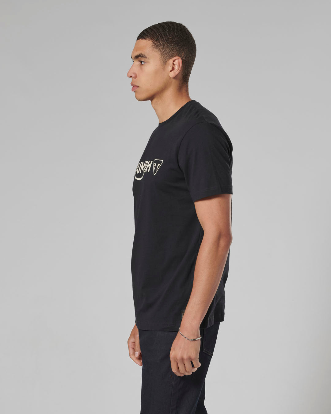 Cartmel Logo Tee in Black
