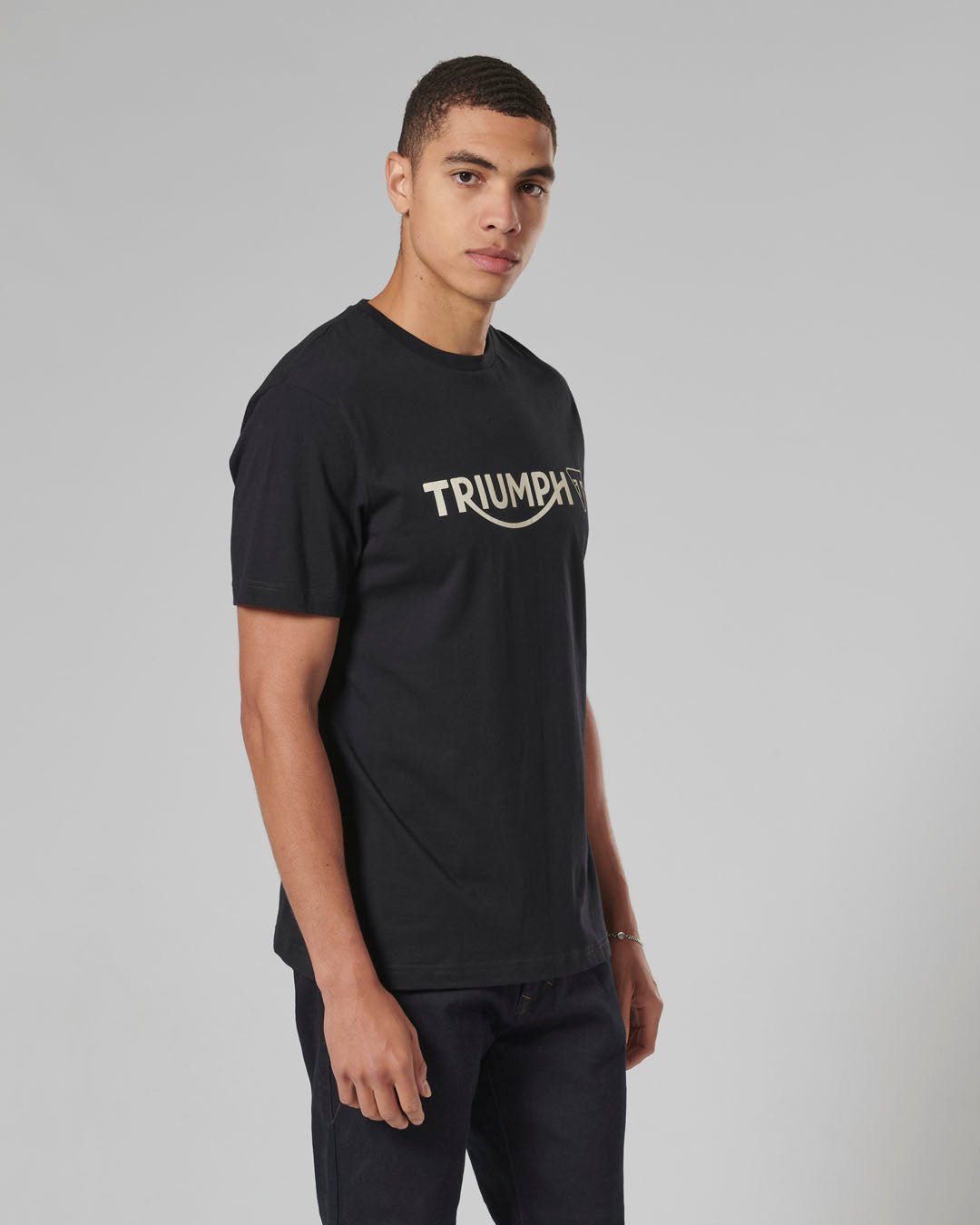 Cartmel Logo Tee in Black