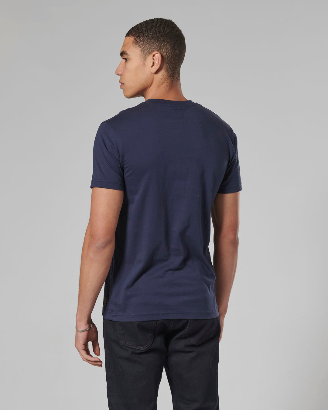 Cartmel Logo Tee in Navy