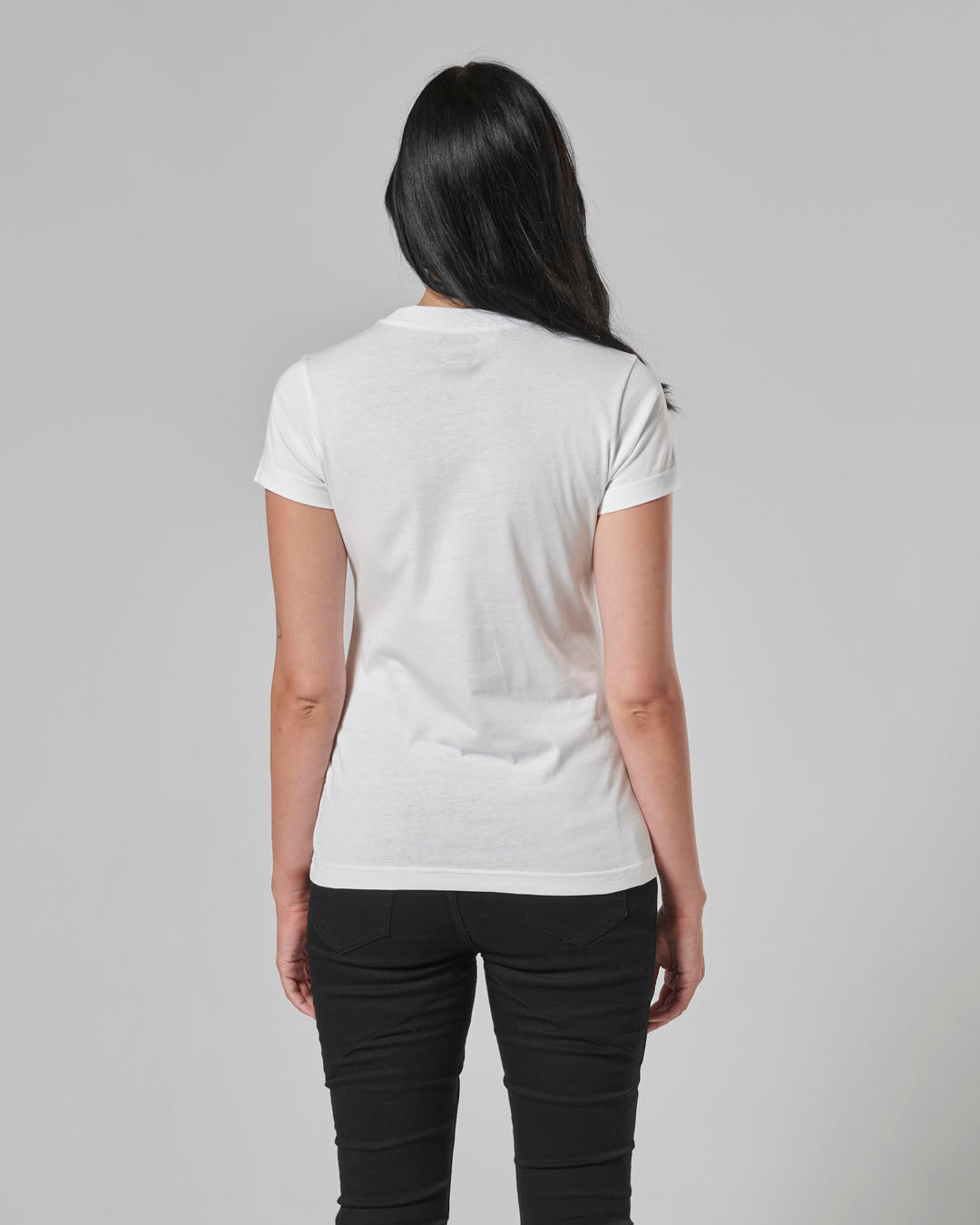 Melrose Womens Logo Tee in White