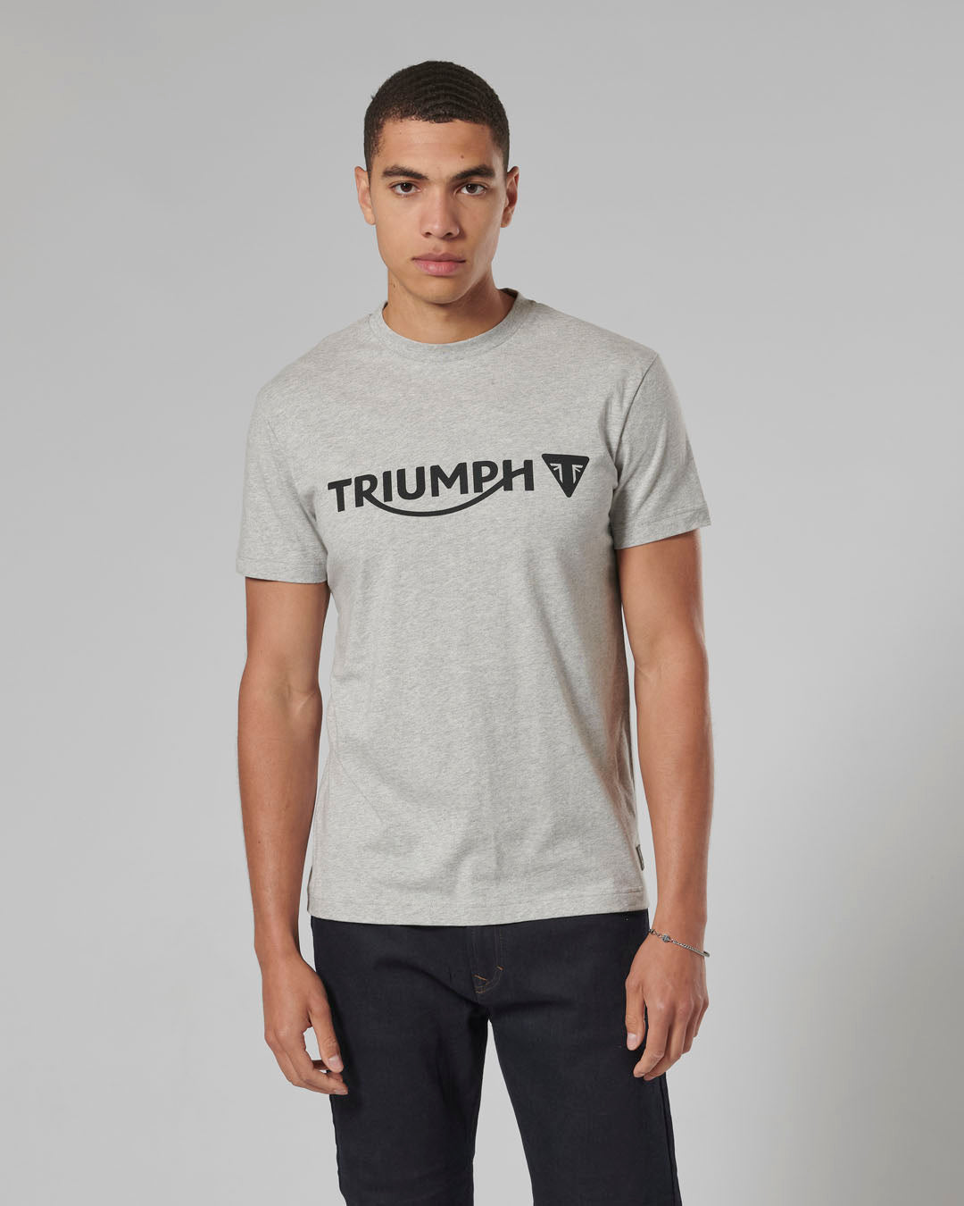 Cartmel Logo Tee in Grey