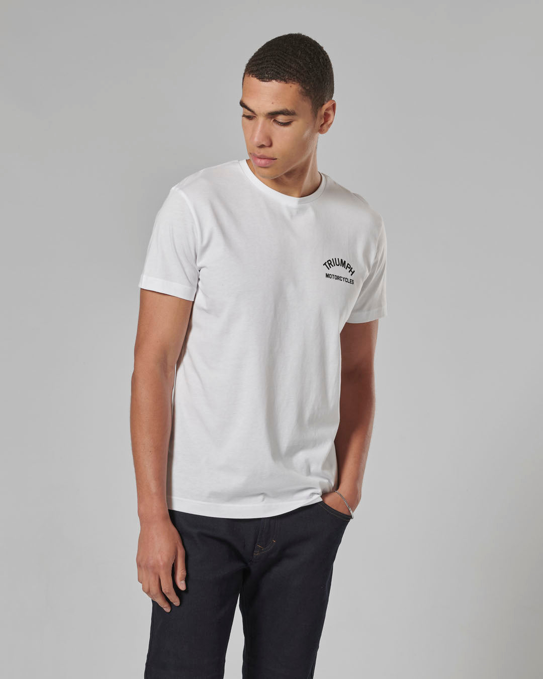 Castle Tee in White