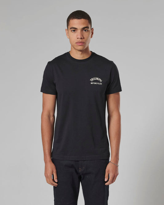 Castle Tee in Black
