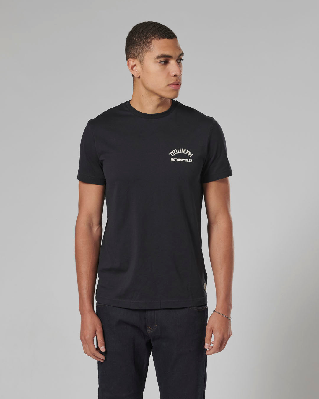 Castle Tee in Black