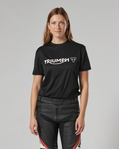 Rapid Dry Crew Neck Tee in Black