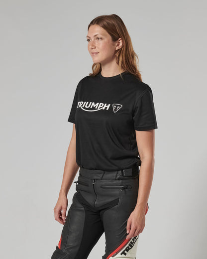 Rapid Dry Crew Neck Tee in Black