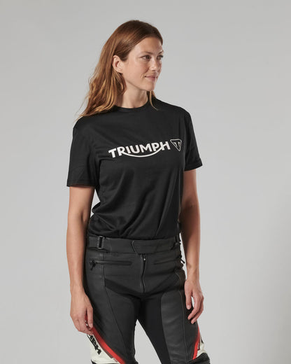 Rapid Dry Crew Neck Tee in Black