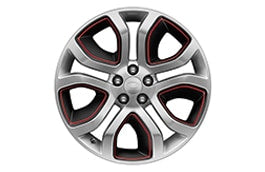 Discovery Sport - 19" Style 5023, Ceramic Polished and Red Pinstripe