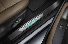 Jaguar E-PACE Sill Treadplates - Illuminated, Ebony, Right Side, 21MY onwards